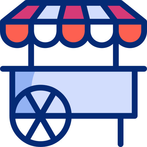 kiosk Basic Accent Lineal Color icon