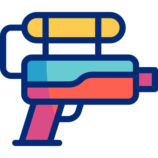 물총 Basic Accent Lineal Color icon