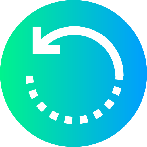 Rotate Super Basic Straight Circular icon