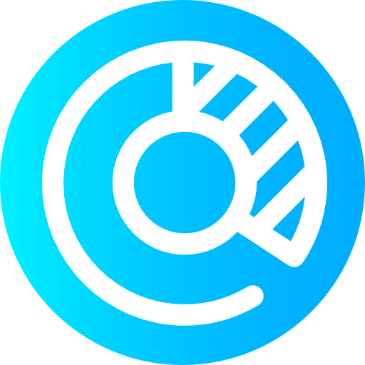 gráfico circular Super Basic Omission Circular icono