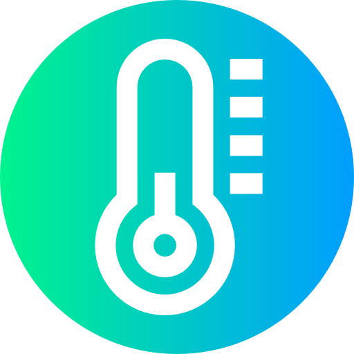 Low temperature Super Basic Straight Circular icon