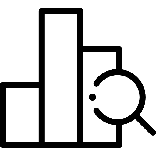 グラフ Detailed Rounded Lineal icon