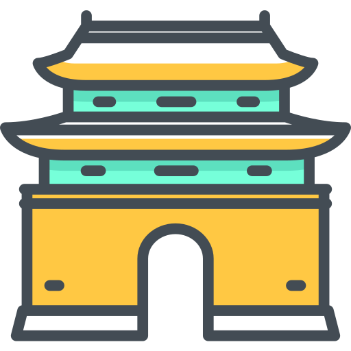 trece tumbas de la dinastía ming Special Bicolor icono