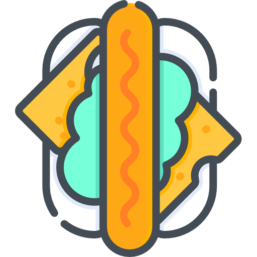 hot dogi Special Bicolor ikona