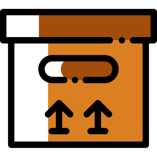 box Detailed Rounded Color Omission icon