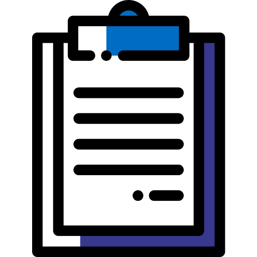 Document Detailed Rounded Color Omission icon