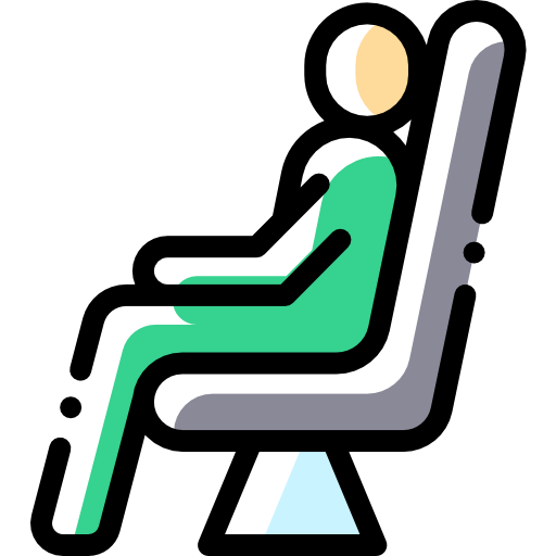 乗客 Detailed Rounded Color Omission icon
