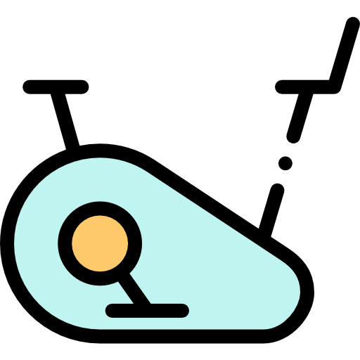 운동 Detailed Rounded Lineal color icon