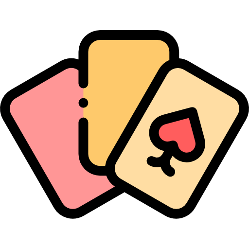 トランプゲーム Detailed Rounded Lineal color icon