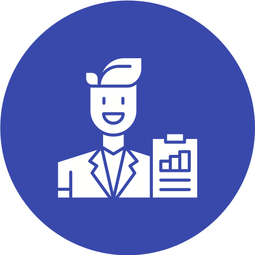 Business analyst Generic color fill icon