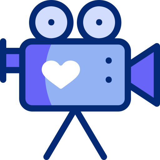 ビデオカメラ Basic Accent Lineal Color icon