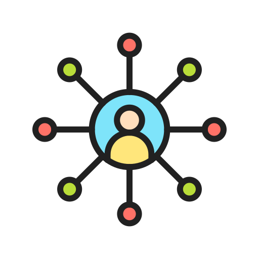 conectividad Generic color lineal-color icono