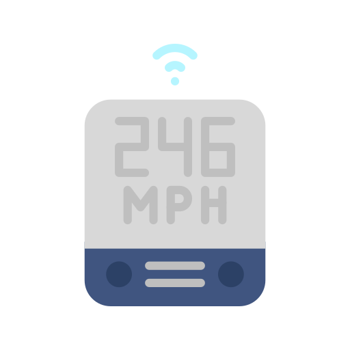 Smart meter Generic color fill icon