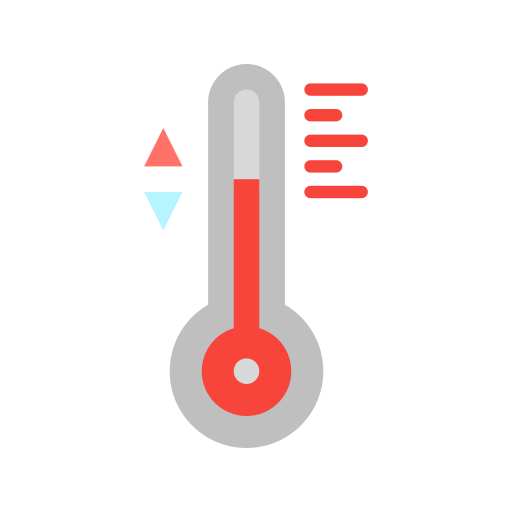 temperatura Generic color fill icona