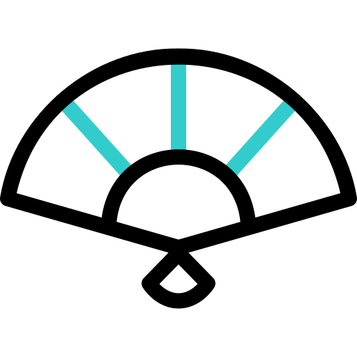 wentylator Basic Accent Outline ikona
