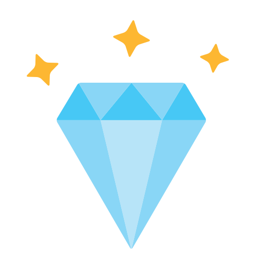 diamant Generic color fill icoon