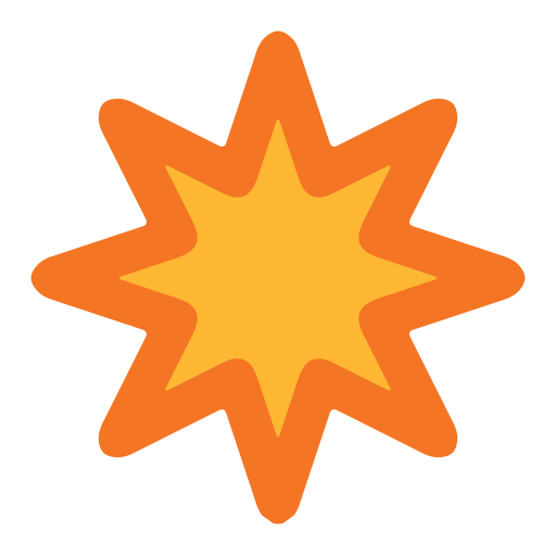 Explode Generic color fill icon