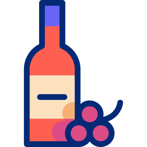 와인 Basic Accent Lineal Color icon