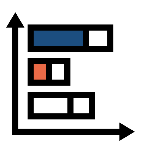 balkendiagramm Generic color lineal-color icon
