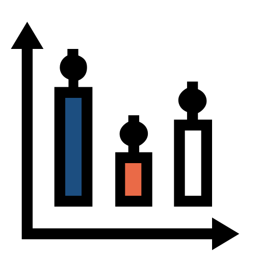 barras de volumen Generic color lineal-color icono