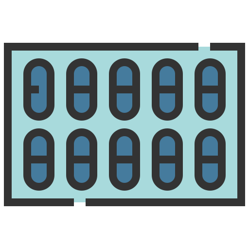tabletas Generic color lineal-color icono