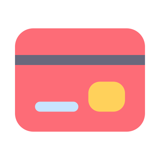 Credit card Generic color fill icon