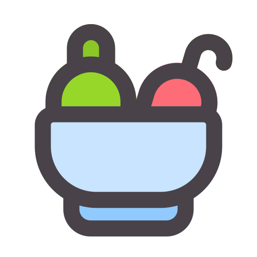 Salad bowl Generic color lineal-color icon