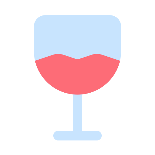 verre de vin Generic color fill Icône