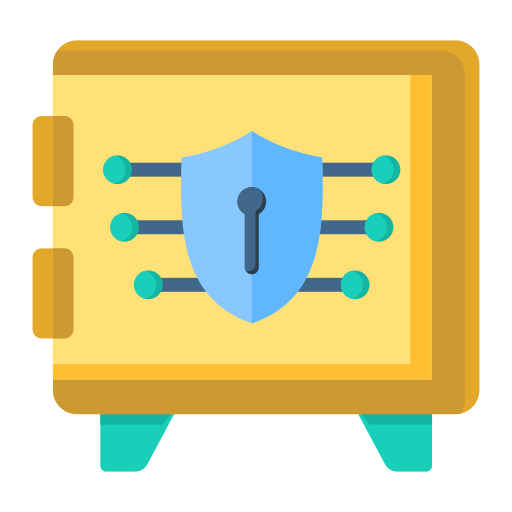 Crypto vault Generic color fill icon