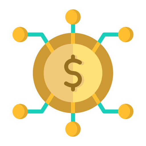 Digital currency Generic color fill icon