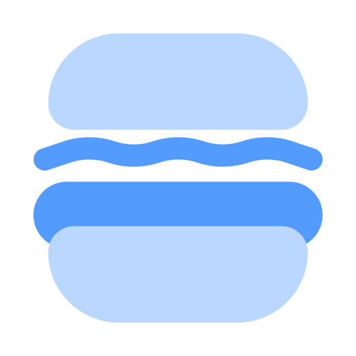 hamburger Generic color fill Icône