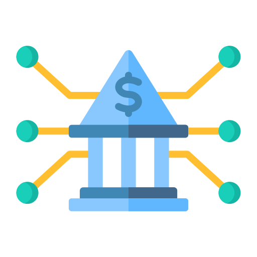 Digital bank Generic color fill icon