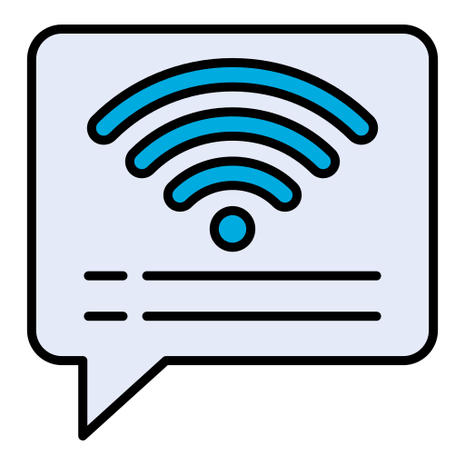 conexión wifi Generic color lineal-color icono