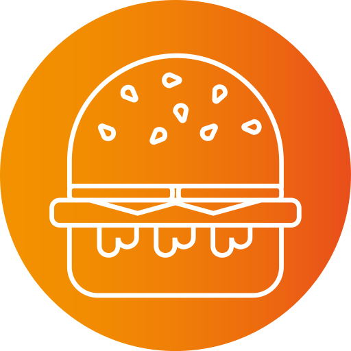 Burger Generic gradient fill icon