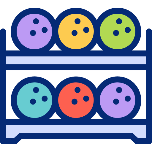 kręgle Basic Accent Lineal Color ikona