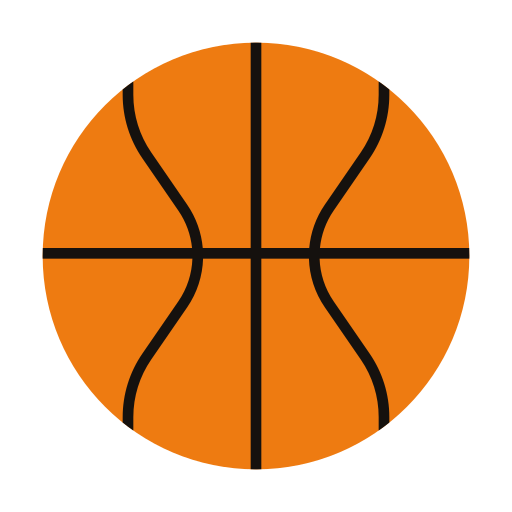 バスケットボール Generic color fill icon