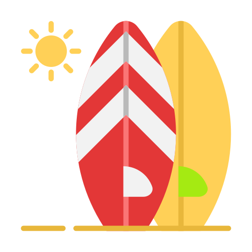 サーフィン Generic color fill icon
