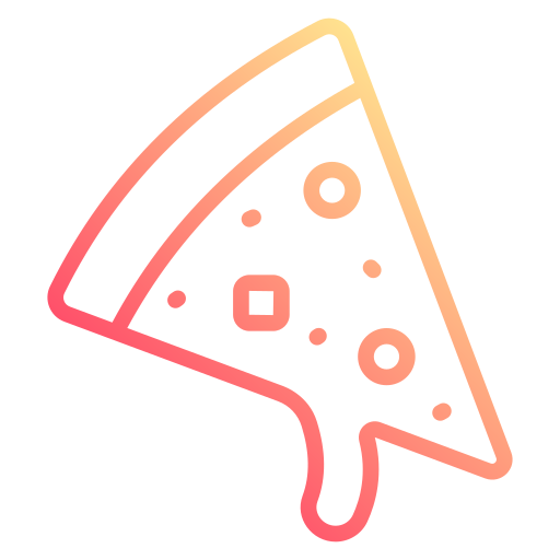 ピザのスライス Generic gradient outline icon