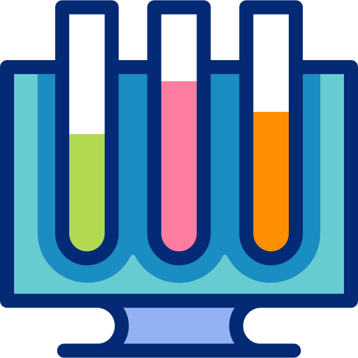 wirtualne laboratorium Basic Accent Lineal Color ikona