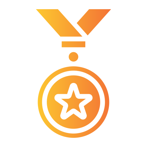 medal Generic gradient fill ikona