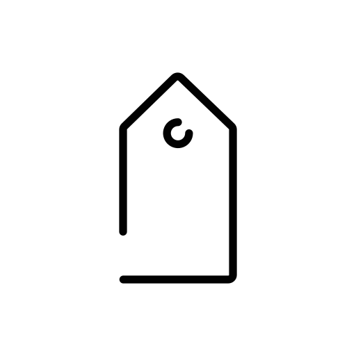 etykietka Generic outline ikona