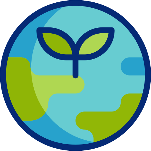 Eco earth Basic Accent Lineal Color icon