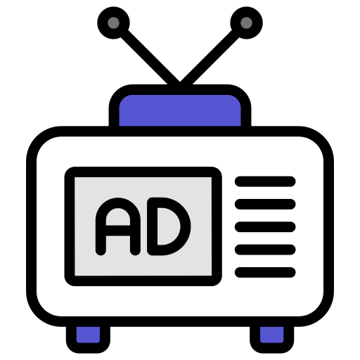 Advertisement Generic color lineal-color icon