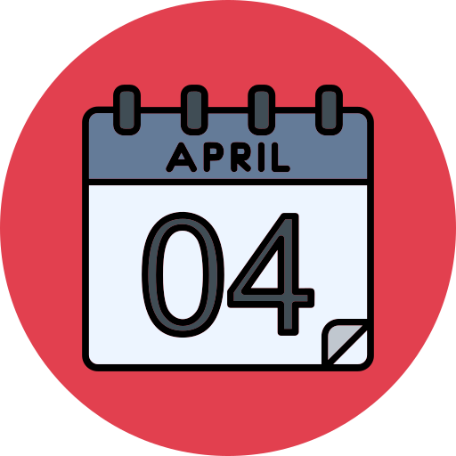 April Generic color lineal-color icon