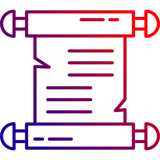 파피루스 Generic gradient outline icon