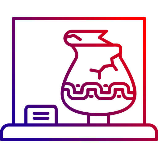 vaso Generic gradient outline icona