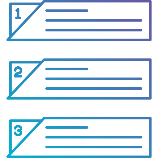 Prioritization Generic gradient outline icon