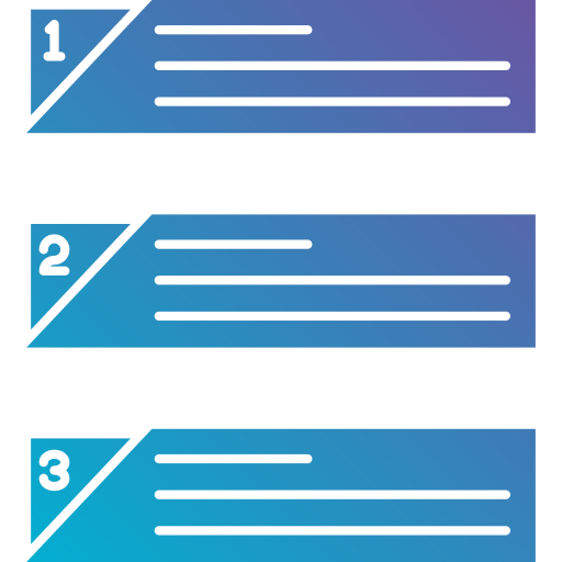 Prioritization Generic gradient fill icon