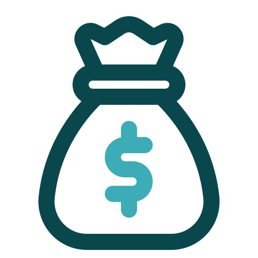 Money bag Generic color outline icon