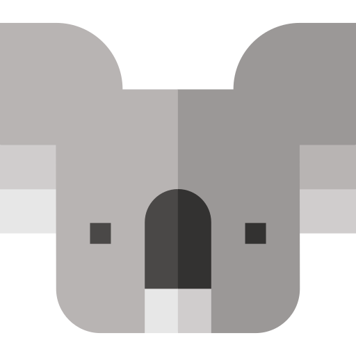 koala Basic Straight Flat icona